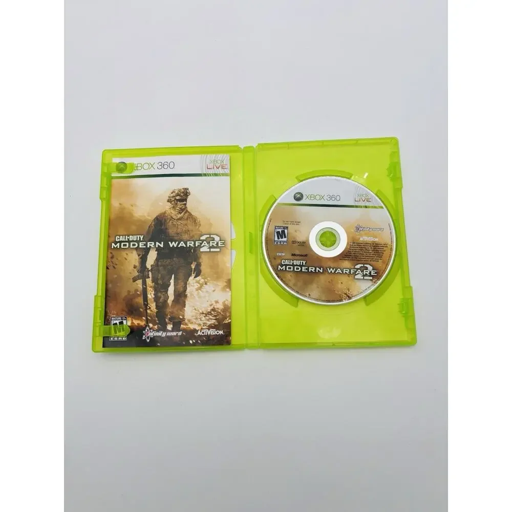Call of Duty: Modern Warfare 2 MW2 Microsoft Xbox 360 CIB Tested Works Complete